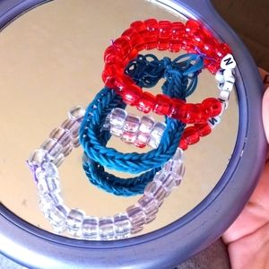 Braclets,made by me,beaded